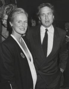 Glenn Close and Michael Douglas 1988, NY 2.jpg